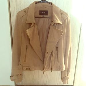 BNCI faux suede moto jacket